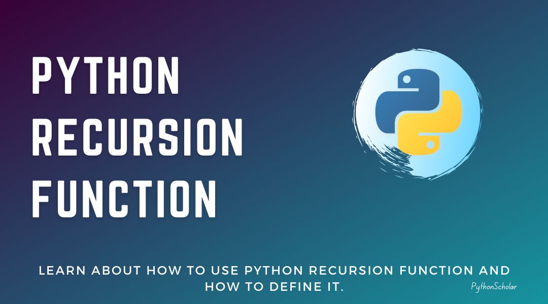 Python Recursion Function