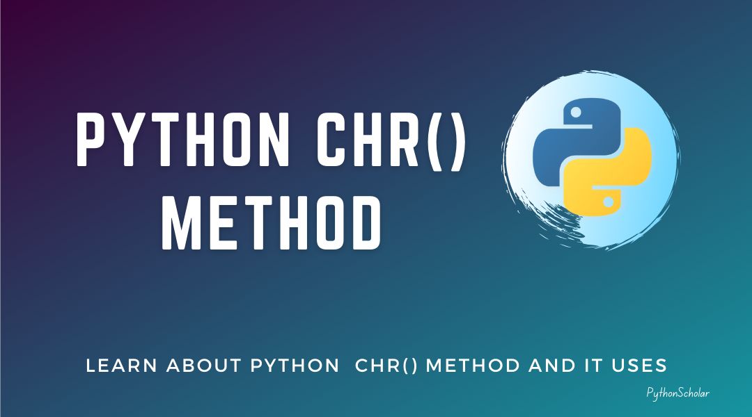 Python chr() Method
