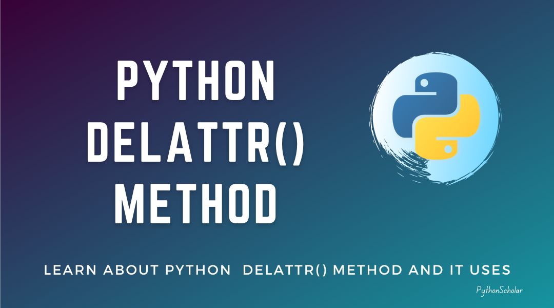 Python delattr() Method