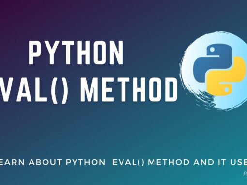 Python eval() Method