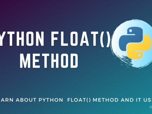 Python float() Method - (With Examples)