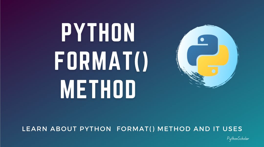 python format() Method