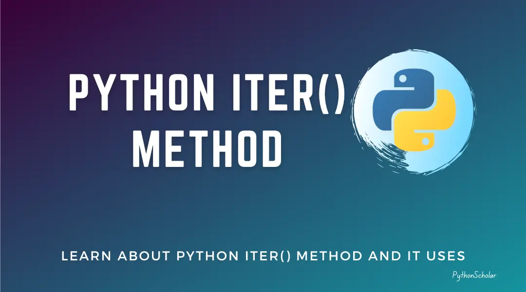 Python iter() Method