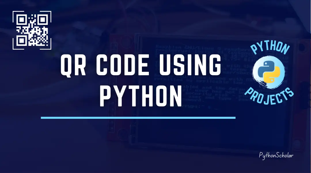 QR code using python featured image